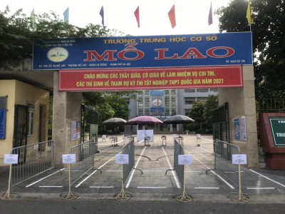 Thông báo về kỳ thi THPT quốc gia tại điểm thi THCS Mỗ Lao