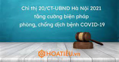 Tăng cường thực hiện các biện pháp phòng, chống dịch COVID -19 trên địa bàn quận Hà Đông theo chỉ thị số 20/CT-UBND ngày 03/09/2021 của Chủ tịch UBND Thành phố Hà Nội