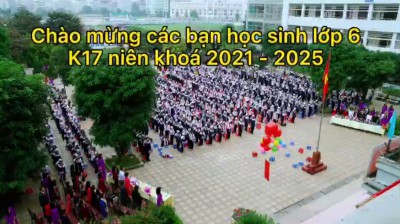 Trường THCS Mỗ Lao chào đón các em học sinh khối 6 năm học 2021- 2022