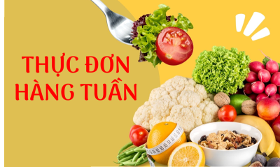 Thực đơn tuần 4 từ ngày 1 đến 4 tháng 10 năm 2024