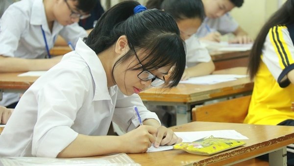 Sở Giáo dục và Đào tạo Hà Nội muốn giảm thời gian làm bài thi 4 môn vào lớp 10